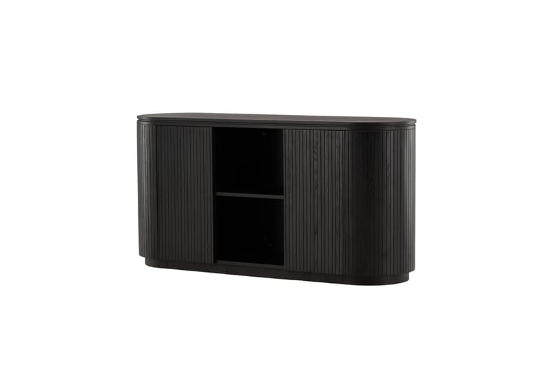 Fjällbacka Skänk 160x48 cm - Svart - Förvaring - Förvaringsmöbler - Skänkar & sideboards