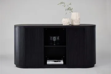 Fjällbacka Skänk 160x48 cm - Svart - Förvaring - Förvaringsmöbler - Skänkar & sideboards
