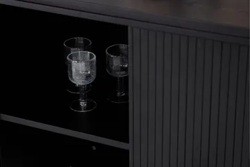 Fjällbacka Skänk 160x48 cm - Svart - Förvaring - Förvaringsmöbler - Skänkar & sideboards