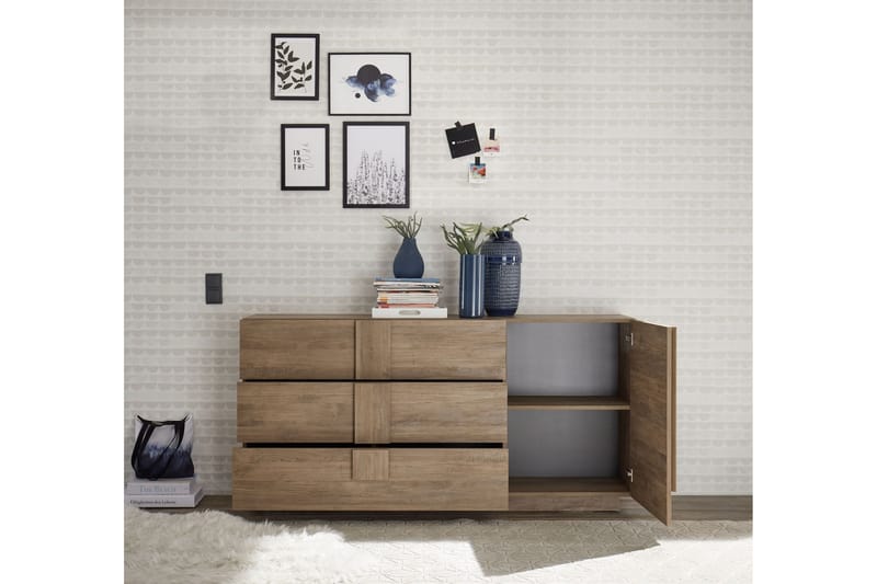 FREGA Sideboard 182 cm Brun - Förvaring - Förvaringsmöbler - Skänkar & sideboards