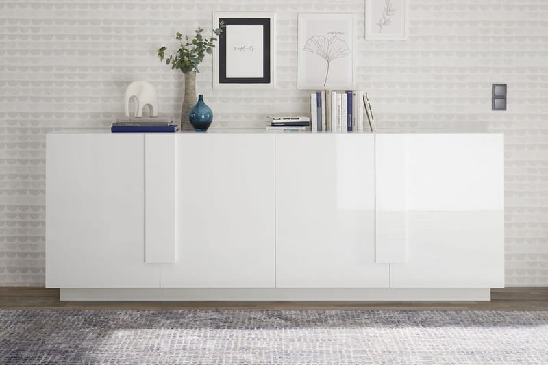 FREGA Sideboard 241 cm Vit - Förvaring - Förvaringsmöbler - Skänkar & sideboards
