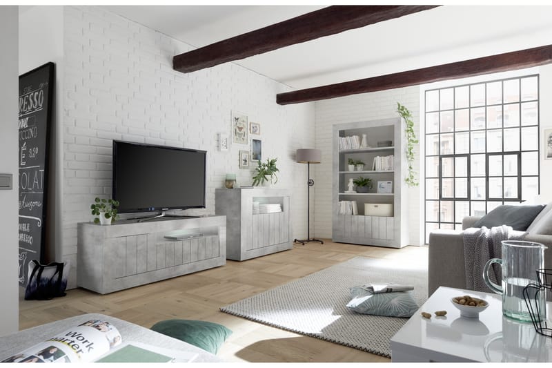 GADANA PICCOLO Skänk 110 Ljusgrå Betong - Förvaring - Förvaringsmöbler - Skänkar & sideboards