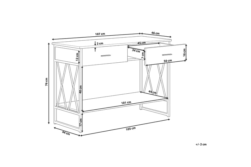 GAMSTON Avlastningsbord Brun - Skänkar & sideboards