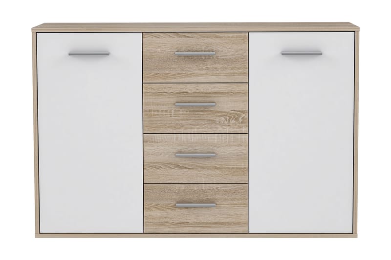 Haba Skänk 34x123 cm - Brun/Vit - Förvaring - Förvaringsmöbler - Skänkar & sideboards