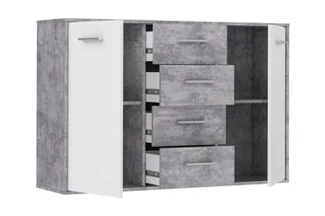 Haba Skänk 34x123 cm - Grå - Förvaring - Förvaringsmöbler - Skänkar & sideboards