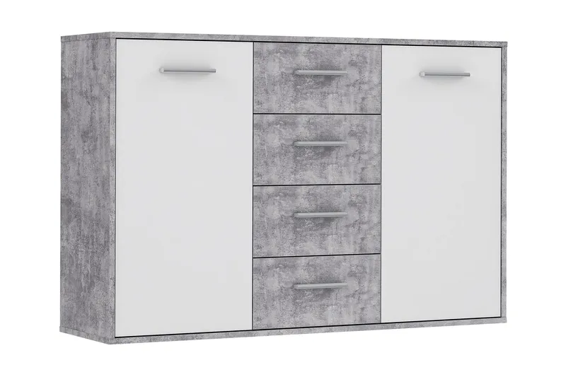 Haba Skänk 34x123 cm i Trä, Vit