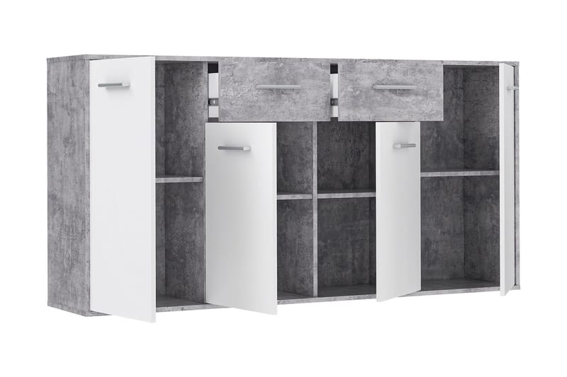 Haba Skänk 34x162 cm - Grå - Förvaring - Förvaringsmöbler - Skänkar & sideboards