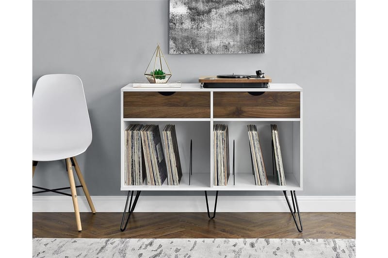 Harmony Förvaringsställ 101x46 cm Vit - Novogratz - Förvaring - Förvaringsmöbler - Skänkar & sideboards