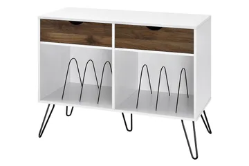 Harmony Förvaringsställ 101x46 cm Vit - Novogratz - Förvaring - Förvaringsmöbler - Skänkar & sideboards