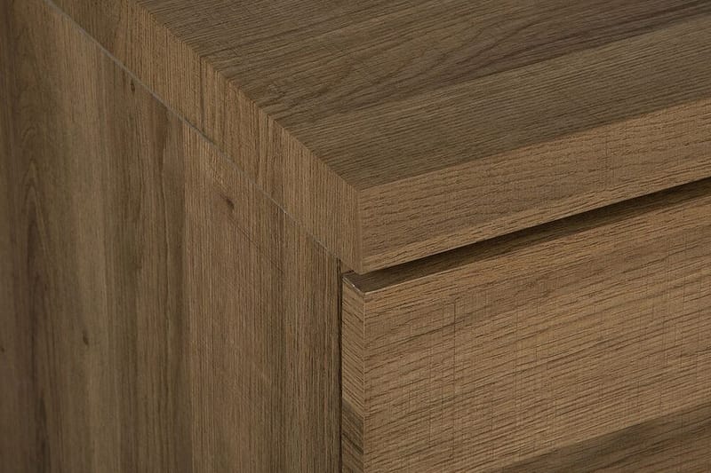 Harvley Skänk med 2 Dörrar i Trä med Metallben - Brun - Förvaring - Förvaringsmöbler - Skänkar & sideboards