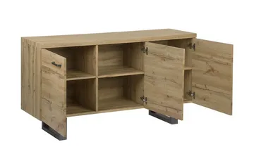 Harvley Skänk med 3 Dörrar - Trä/Natur - Förvaring - Förvaringsmöbler - Skänkar & sideboards