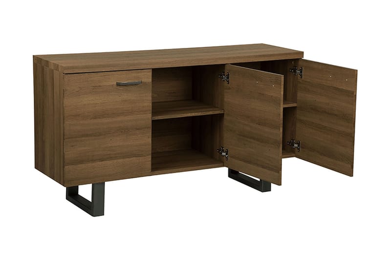 Harvley Skänk med 3 Dörrar - Trä/Natur - Förvaring - Förvaringsmöbler - Skänkar & sideboards