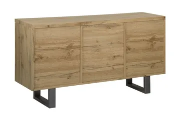 Harvley Skänk med 3 Dörrar - Trä/Natur - Förvaring - Förvaringsmöbler - Skänkar & sideboards