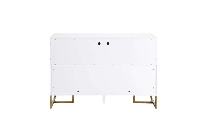 Herringbone Sideboard 122x48 cm Vit - CosmoLiving - Förvaring - Förvaringsmöbler - Skänkar & sideboards