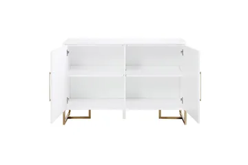 Herringbone Sideboard 122x48 cm Vit - Förvaring - Förvaringsmöbler - Skänkar & sideboards