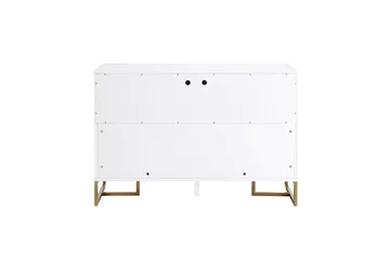 Herringbone Sideboard 122x48 cm Vit - Förvaring - Förvaringsmöbler - Skänkar & sideboards