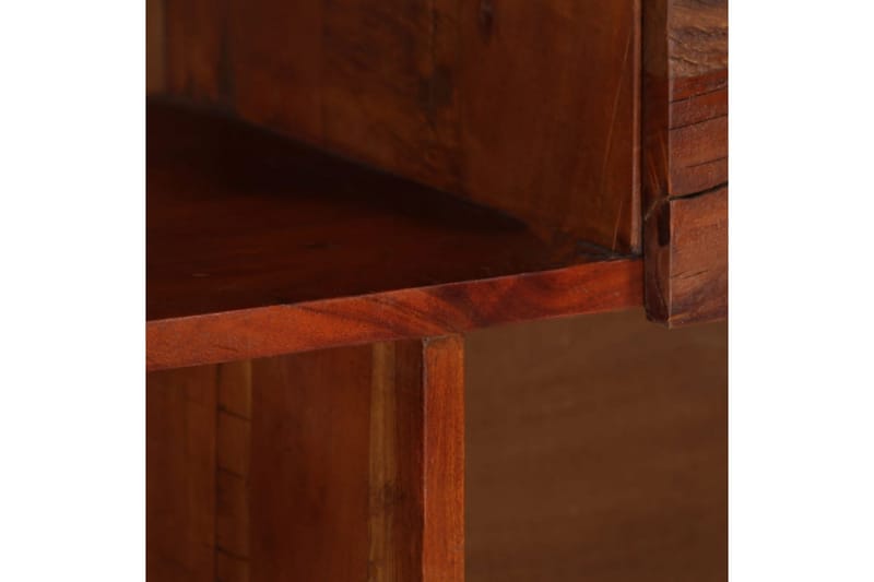 Högskåp massivt återvunnet trä 150x40x152 cm - Brun - Skänkar & sideboards