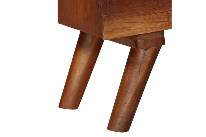 Högskåp massivt återvunnet trä 150x40x152 cm - Brun - Förvaring - Förvaringsmöbler - Skänkar & sideboards