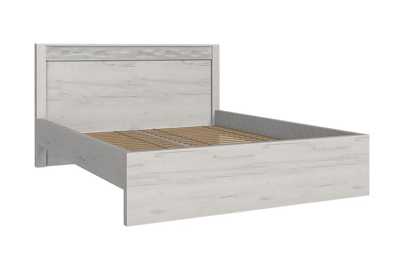 Indianapolis Ramsäng 210x170x100 cm  Vit - Vit - Förvaring - Förvaringsmöbler - Skänkar & sideboards