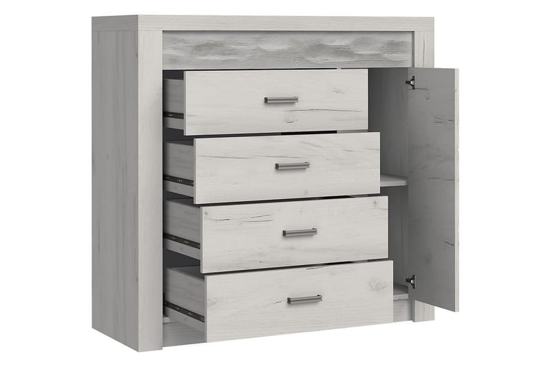 Indianapolis Skänk 109x42x104 cm - Mörk ask - Förvaring - Förvaringsmöbler - Skänkar & sideboards