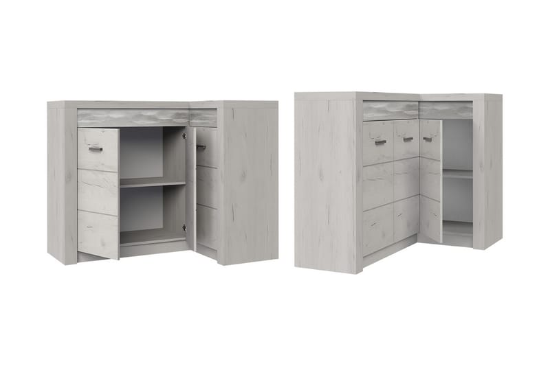 Indianapolis Skänk 131x42x104 cm - Brun - Skänkar & sideboards