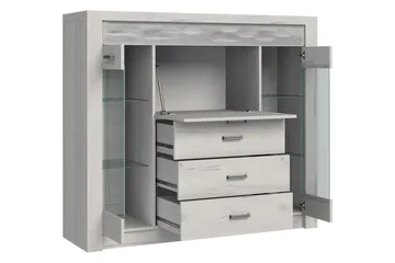 Indianapolis Skänk 137x42x122 cm - Brun - Förvaring - Förvaringsmöbler - Skänkar & sideboards