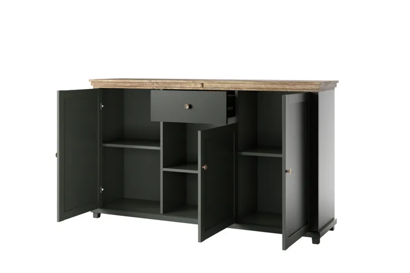 Ivreri Sideboard 42x160 cm - Khaki/Natur - Förvaring - Förvaringsmöbler - Skänkar & sideboards