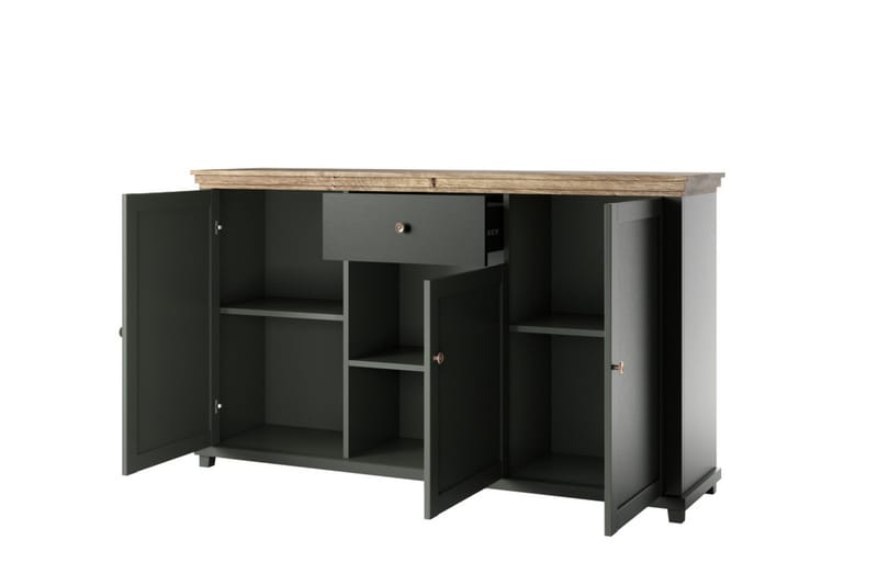 Ivreri Sideboard 42x160 cm - Khaki/Natur - Förvaring - Förvaringsmöbler - Skänkar & sideboards
