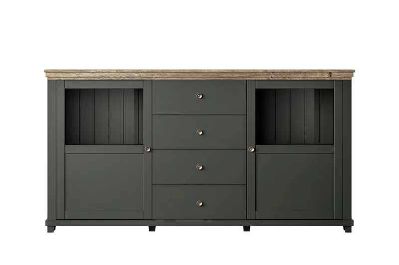 Ivreri Sideboard 42x181 cm - Khaki/Natur - Förvaring - Förvaringsmöbler - Skänkar & sideboards