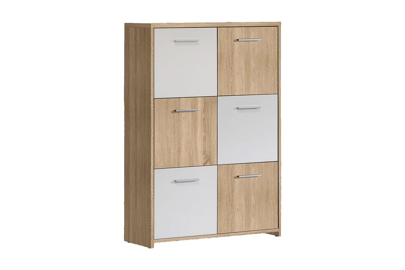 JEANEE Skänk 77x113 cm Brun/Vit - Förvaring - Förvaringsmöbler - Skänkar & sideboards