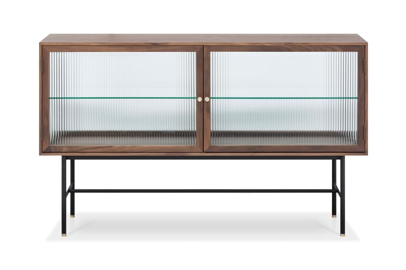 JELRIC Sidobord 42 cm djup 150 cm bredd 90 cm höjd Valnötsfärgad - Förvaring - Förvaringsmöbler - Skänkar & sideboards