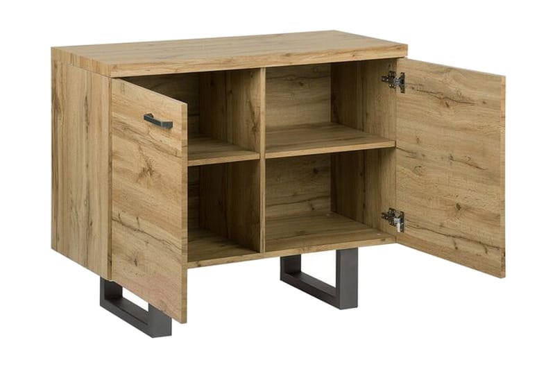 JENIVA Skänk med 2 Dörrar Trä/Natur - Förvaring - Förvaringsmöbler - Skänkar & sideboards