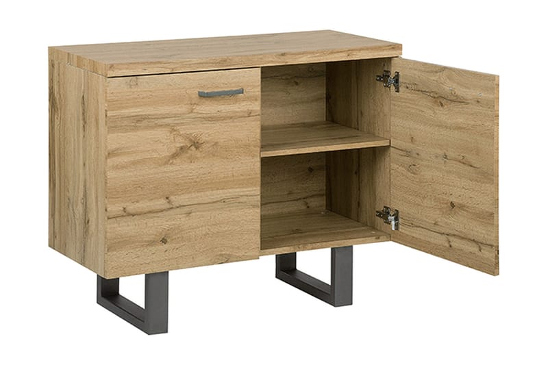 JENIVA Skänk med 2 Dörrar Trä/Natur - Förvaring - Förvaringsmöbler - Skänkar & sideboards