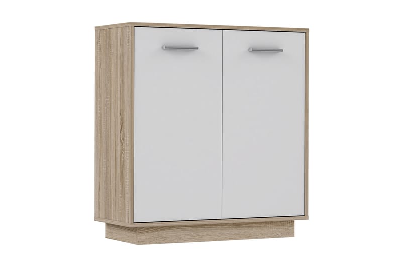 JUNAH Skänk 34x83 cm Brun/Vit - Förvaring - Förvaringsmöbler - Skänkar & sideboards