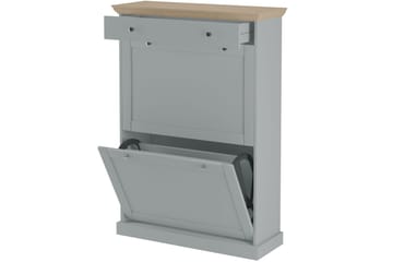 Jundapah Skänk 80x30 cm - Grå/Brun - Förvaring - Förvaringsmöbler - Skänkar & sideboards