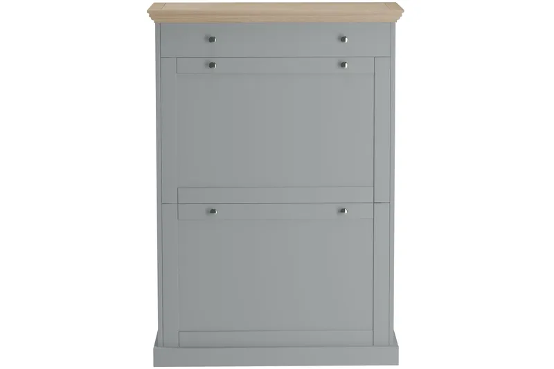 Jundapah Skänk 80x30 cm - Grå/Brun - Förvaring - Förvaringsmöbler - Skänkar & sideboards
