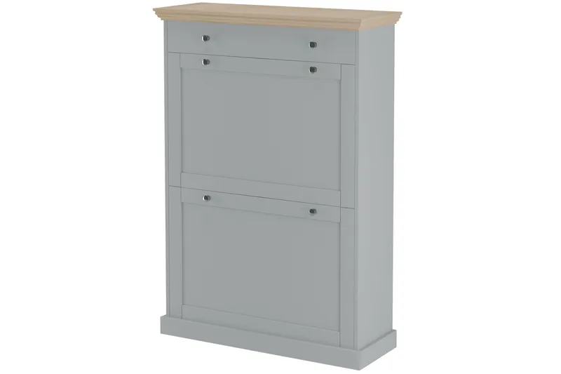 Jundapah Skänk 80x30 cm - Grå/Brun - Förvaring - Förvaringsmöbler - Skänkar & sideboards
