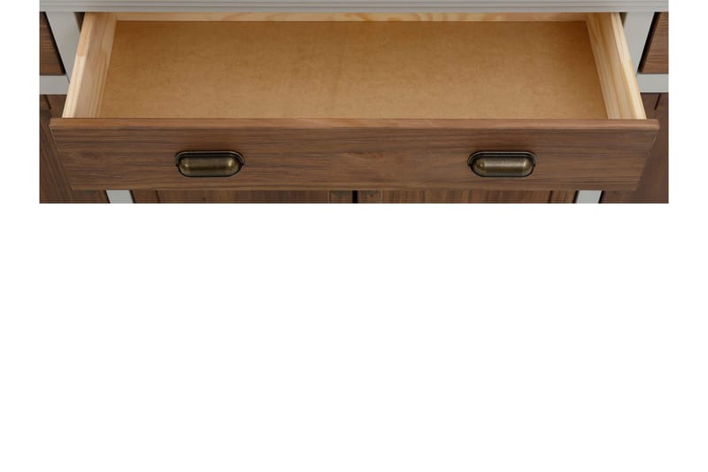 Kagami Skänk 175x38 cm - Grå/Brun - Förvaring - Förvaringsmöbler - Skänkar & sideboards
