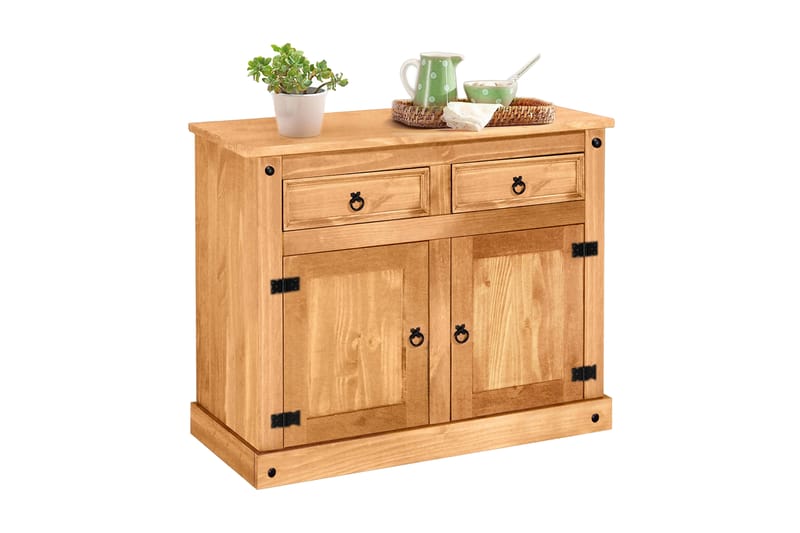 KAGISA Skänk 104 Ljusbrun - Ljusbrun - Förvaring - Förvaringsmöbler - Skänkar & sideboards