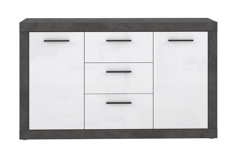 KALOYAN Tv-bänk 193 cm Grå/Vit - Förvaring - Förvaringsmöbler - Skänkar & sideboards