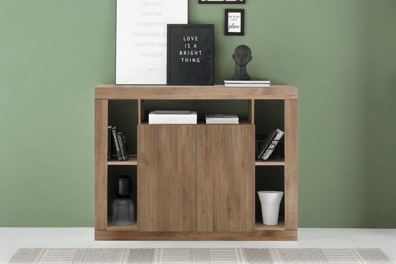 KNIPTON Sideboard 42x134x102 cm Brun - Förvaring - Förvaringsmöbler - Skänkar & sideboards