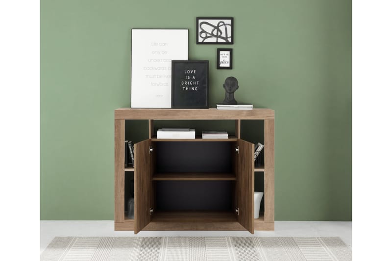 KNIPTON Sideboard 42x134x102 cm Brun - Förvaring - Förvaringsmöbler - Skänkar & sideboards