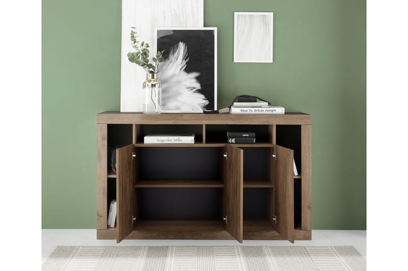 KNIPTON Sideboard 42x172x102 cm Brun - Förvaring - Förvaringsmöbler - Skänkar & sideboards