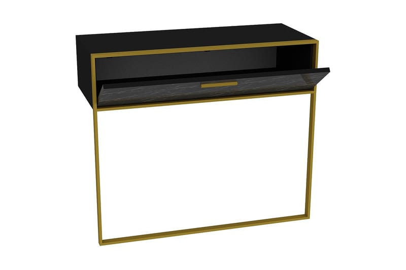 LANGSTRAAT Sideboard 90 cm Guld/Svart - Förvaring - Förvaringsmöbler - Skänkar & sideboards