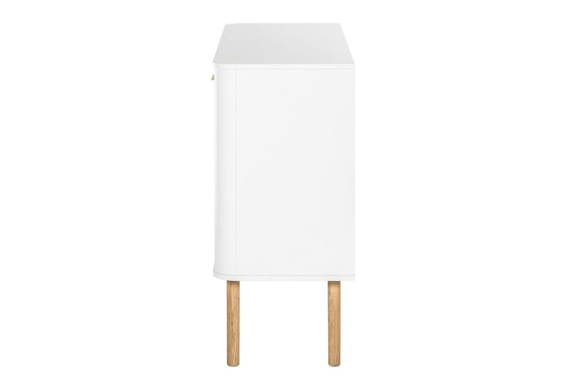 Lausanne Sideboard 136x40 cm - Vit/Natur - Förvaring - Förvaringsmöbler - Skänkar & sideboards