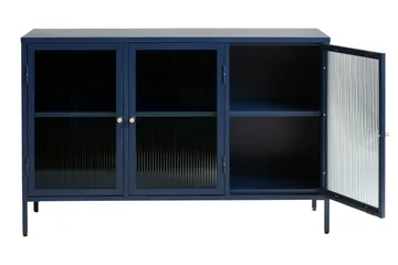 Lazarus Sideboard 3 delar 132 cm - Blå - Förvaring - Förvaringsmöbler - Skänkar & sideboards