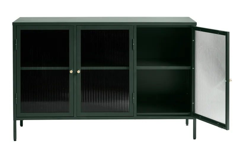 Lazarus Sideboard 3 delar 132 cm - Grön - Förvaring - Förvaringsmöbler - Skänkar & sideboards