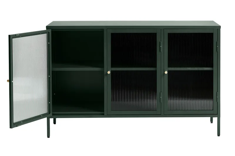 Lazarus Sideboard 3 delar 132 cm - Grön - Förvaring - Förvaringsmöbler - Skänkar & sideboards