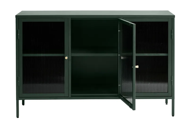 Lazarus Sideboard 3 delar 132 cm - Grön - Förvaring - Förvaringsmöbler - Skänkar & sideboards