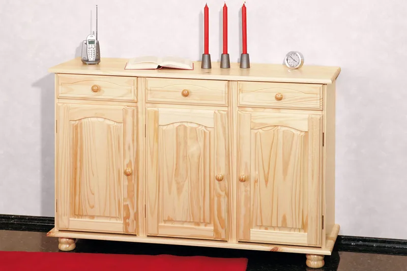 Leksand Skänk 130 cm - Furu - Förvaring - Förvaringsmöbler - Skänkar & sideboards